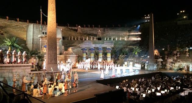Operatur til Verona. Aida og La Traviata.  29.6.-3.7.2016